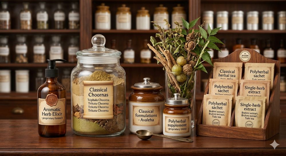 Herbal and Ayurvedic supplements