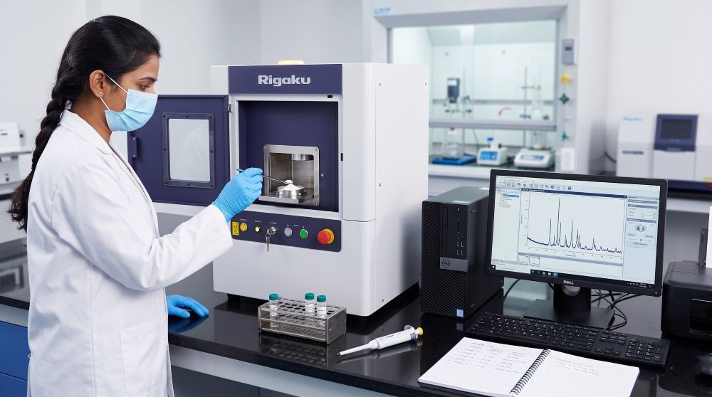 Inductively Coupled Plasma Mass Spectrometry (ICP-MS) instrument at Auriga Research